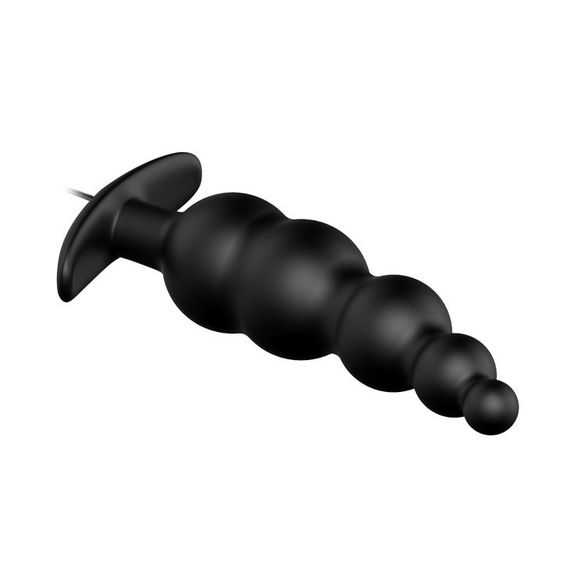 Анальна пробка - Pretty Love Special Anal Stimulation Vibrating Butt Plug Black Sex Aura | Зображення 5