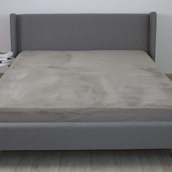 Простынь на резинке двуспальное ТЕП VELOUR 2-04824_36334 180х200 см песочная