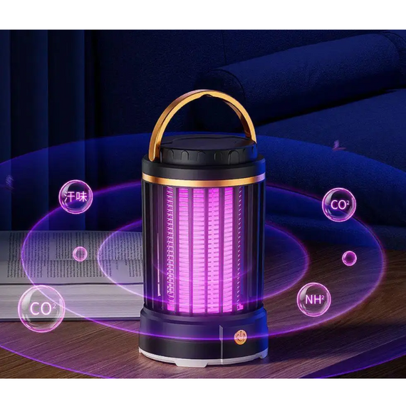 Акумуляторна пастка-відлякувач, знищувач від комах, 14х8,7 см