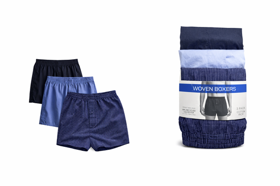 Набір чоловічих трусів сімейних-боксерів PRIMARK LIMITED 3 шт в наборі XL | Зображення 1