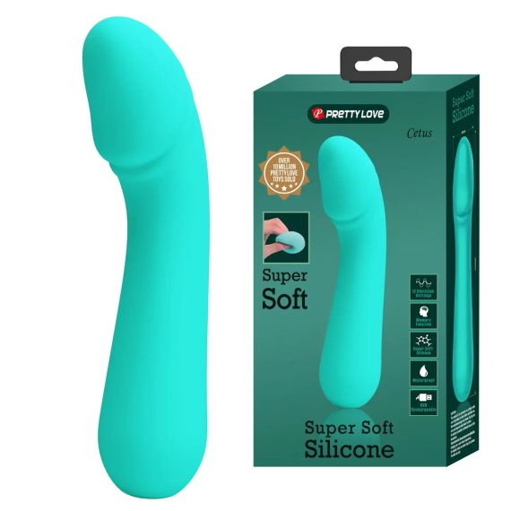 Вібромасажер для стимуляції точки G Pretty Love - Cetus Green, BI-014723-4 Sex Aura | Зображення 1