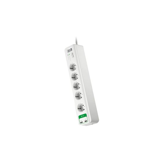 Мережевий фільтр живлення APC Essential SurgeArrest 5 outlets ++ 2 USB (5V, 2.4A) (PM5U-RS) | Зображення 2