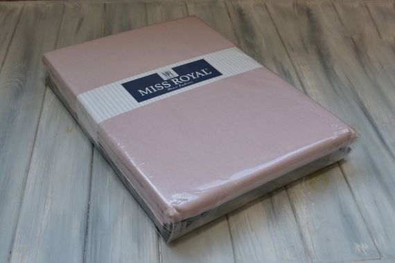 Постільна білизна EVA Miss Royal Ranforce 160 х 220 см. Pudra | Зображення 1