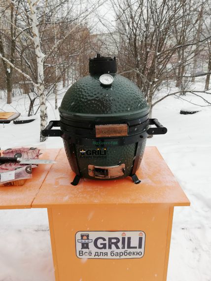 Керамічний вугільний гриль MiniMax Big Green Egg AMXHD /116598 /119650 / 119560 Код: 003677