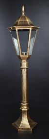 Ліхтар вуличний на ніжці 27101 Золото 84х20х20 см.