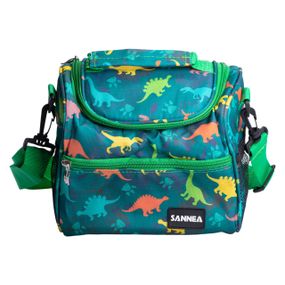 Ланч бег термосумка дитяча 5 (л) для ланчу, пікніка сумка для їжі в школу сумка холодильник Зелений HP-14-12