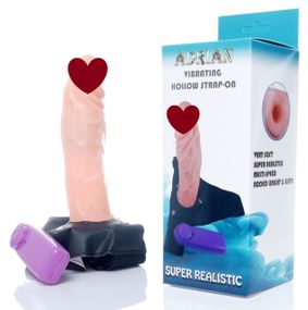 Страпон чоловічий з вібрацією BOSS - Adrian Hollow Strap-on, BS4600009 sexstyle