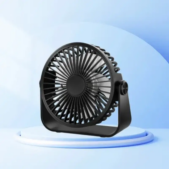 Портативний мінівентилятор Wall mounted fan, настільний або настінний вентилятор, 13×13×5.9 см | Зображення 3