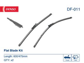 Комплект склоочисників DENSO DF-011 Flat Blade Kit 600/475 мм