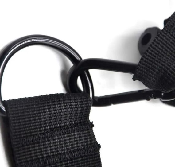 Манжета для тяги PowerPlay 4334 Ankle Strap Чорна (PP_4334_Black) | Зображення 2