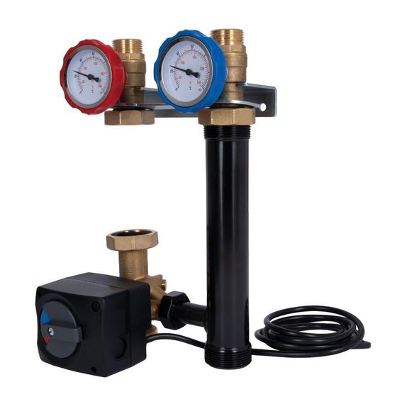 Насосная группа Icma №R001 1 1/2"x1" подключение слева, без насоса 93R001AFS53SC | Зображення 3