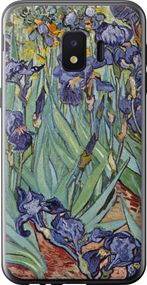 Чехол на Samsung Galaxy J2 Core Винсент Ван Гог. Ирисы "161u-1565-17620"
