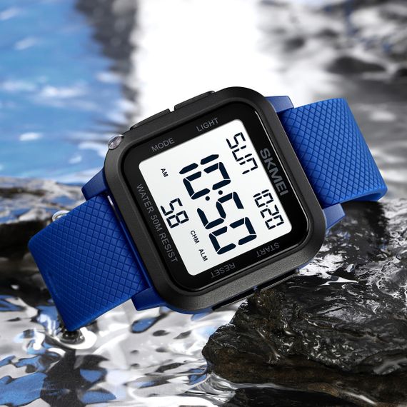 Skmei 1894BUWT Black-Blue-White SALE | Зображення 3