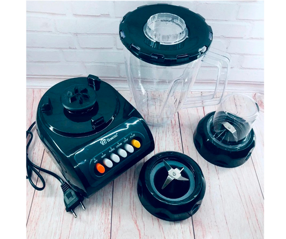 Блендер стаціонарний з чашею 1,5 л та кавомолкою Domotec MS-9099 чорний 250W (MS 9099_418) | Зображення 4