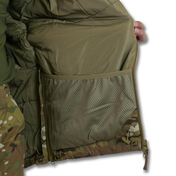 Тактичний комлект зимового костюму (куртка+штани) LVL 7 Мультикам 3XL | Зображення 8