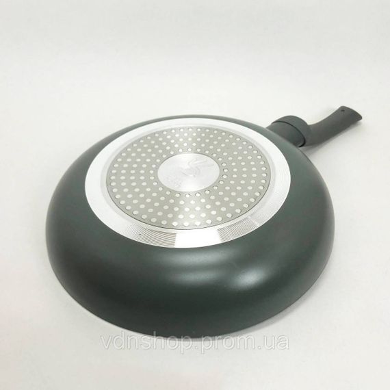 Сковорода з алюмінієвим шаром Well Done WD-1024B 24 см, Ідеальна сковорода Нова алюмінієва FZ-54 | Зображення 7