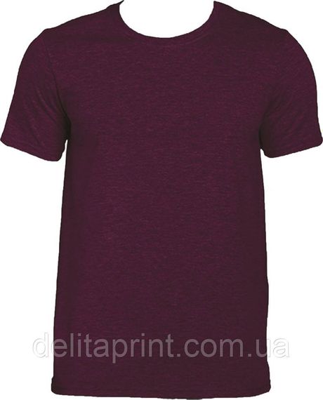 Футболка чоловіча Gildan Softstyle Бордовый XL