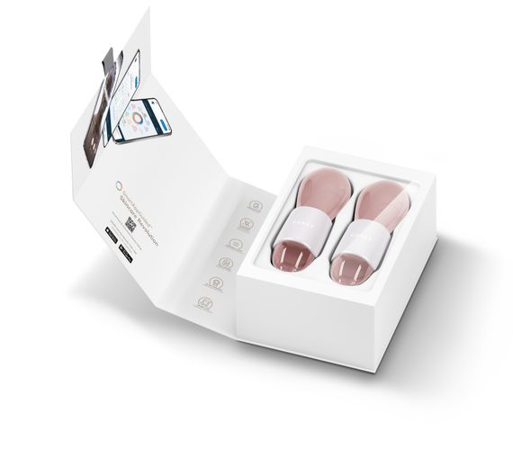 Подвійний масажер для очей GESKE Cool&Warm Duo Eye Massager 7в1 starlight | Зображення 8