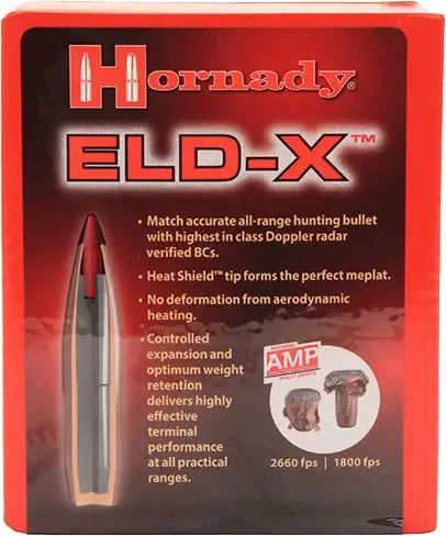 Куля Hornady ELD-X .30 маса 212 гр (13.7 г) 100 шт | Зображення 3