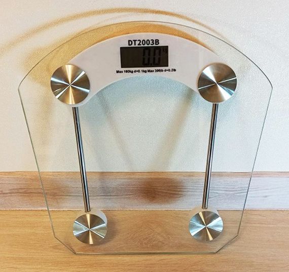 Ваги електронні D&T Smart DT-2003B квадратні підлогові скляні до 180 кг домашні для зважування | Зображення 2