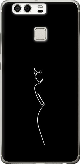 Чехол на Huawei P9 Силуэт1 "4590u-347-17620"