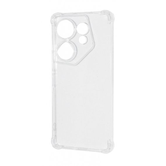 Чохол WXD Силікон 0.8 mm HQ Tecno Camon 20 Premier clear
