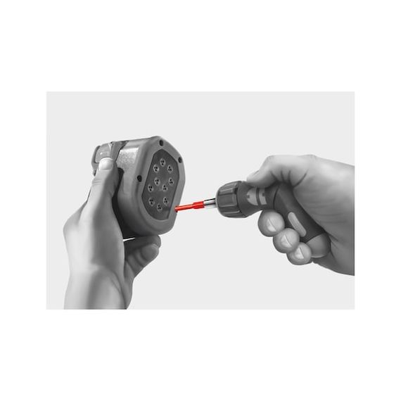 Набір біт 1/4", у металевому кейсі, 105 шт. | Зображення 3