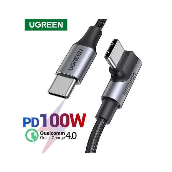 Дата кабель USB-C to USB-C 2.0m 100W US334 Black Ugreen (70645) | Зображення 7