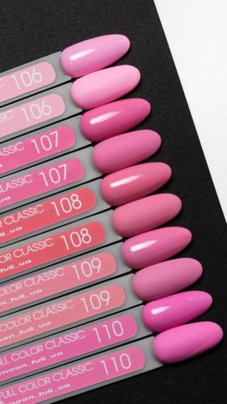 Гель-лак Moon Full №108 теплий рожевий 8мл | Зображення 1