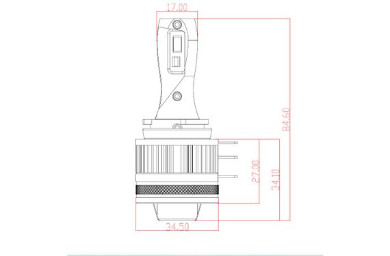 Світлодіодні лампи TORSSEN PREMIUM Pro 40W H15 6000K | Зображення 1