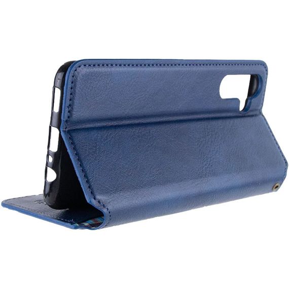 Шкіряний чохол-книжка GETMAN Cubic (PU) для Samsung Galaxy A14 4G/5G Синій | Зображення 5