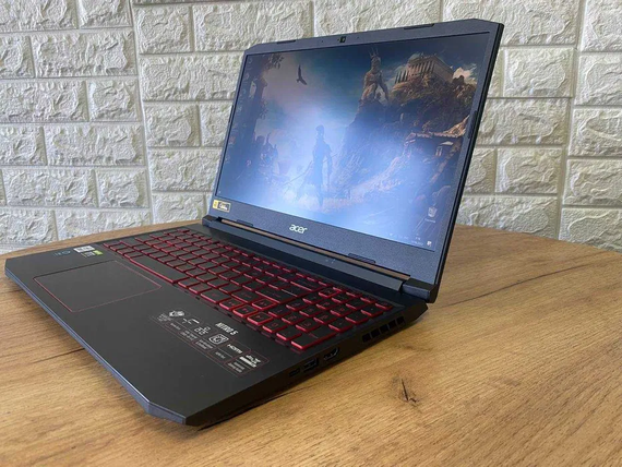 Ноутбук Acer Nitro AN515-55 15.6"FHD/IPS/144Hz/i5 10300H/16/SSD256/RTX3050-4Gb | Зображення 2