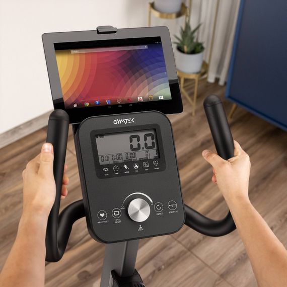 Горизонтальний велотренажер Gymtek XBR5000 магнітний чорний | Зображення 3