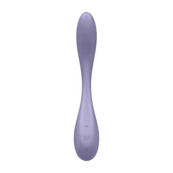 Універсальний вібратор Satisfyer G-Spot Flex 5+ Lilac — гнучкий вібратор для точки G і клітора | Зображення 6