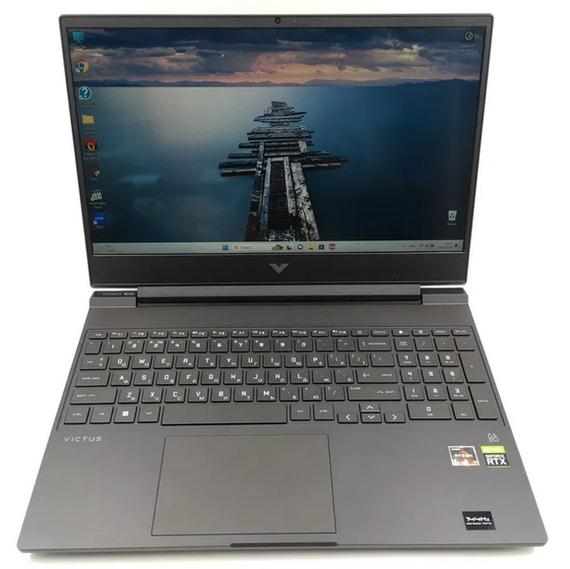 Ноутбук HP VICTUS 15 |15.6"FHD, 144Гц/RZN-7 5800H/32GB/RTX-3050Ti 4GB/1 TB SSD   Б/В