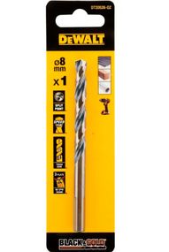 Свердло по металу DeWalt EXTREME BLACK & GOLD HSS 8 мм (DT20526)