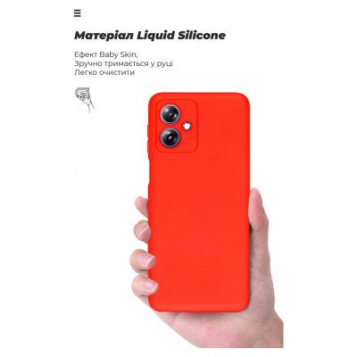 Чехол для мобильного телефона Armorstandart ICON Case Motorola G54 Power Camera cover Red (ARM70548) | Зображення 6