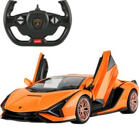 Машинка Rastar Lamborghini Sian (97760) на радіокеруванні. 1:14. Помаранчевий