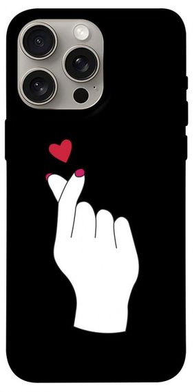 Чохол з картинкою Серце в руці для Apple iPhone 15 Pro Max (6.7")