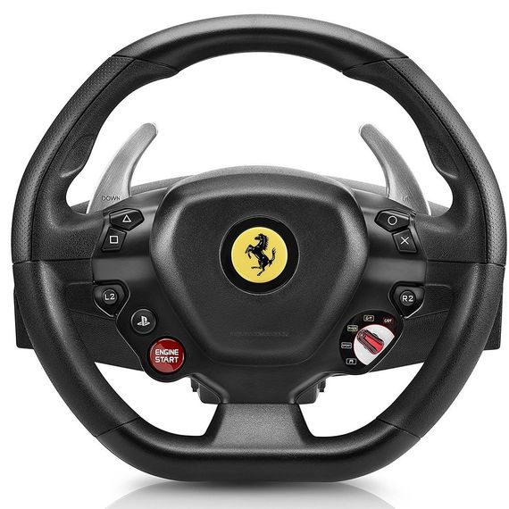 Руль  и  педали Thrustmaster для  PC/PS4 T80 FERRARI 488 GTB EDITION (4160672) | Зображення 1