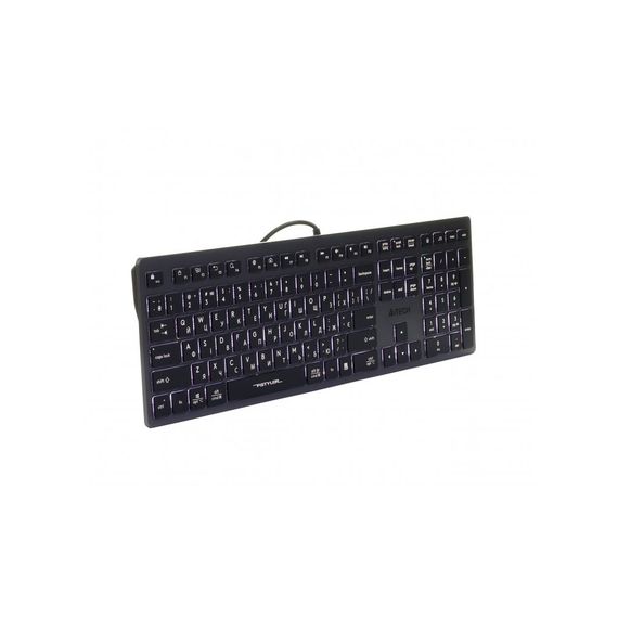 Клавіатура A4Tech FX60 USB Grey White backlit | Зображення 2