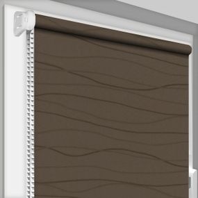 Рулонна штора Rolets Фала 1-2280-975 97.5x170 см відкритого типу Коричнева