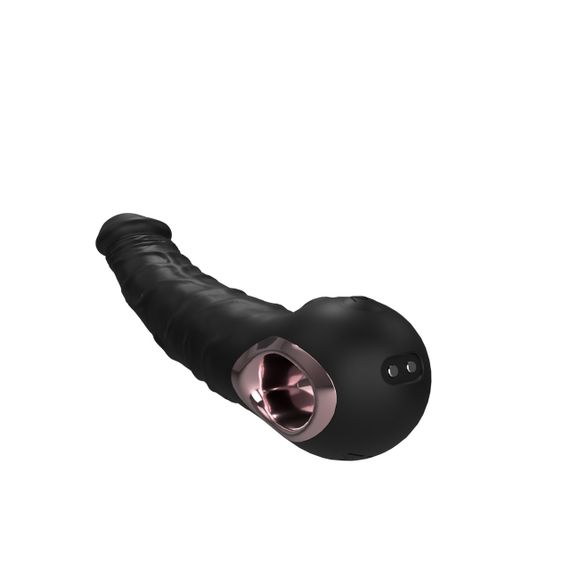Вібратор - Realistic Vibrator Black Sex Aura | Зображення 4