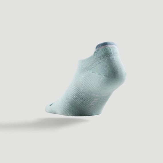 Шкарпетки низькі RS 160 для гри в теніс 3 пари зелені/білі - EU39/42,5 UA38/42 | Зображення 4