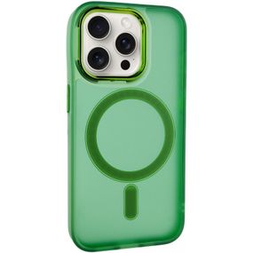 Чехол TPU+PC Lily with MagSafe для Apple iPhone 13 Pro Max (6.7") Army Green