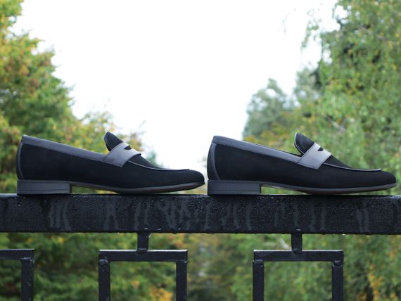 Стильные мужские туфли лоферы 39 размер | Зображення 1