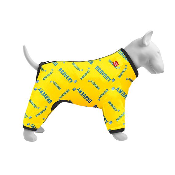 Вітровка для собак WAUDOG Clothes, малюнок "Сміливість", M35, В 59-62 см, С 37-40 см | Зображення 2