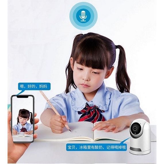 Кімнатна IP камера відеоняня CAMERA IP TY Y27 TUYA App | Зображення 6