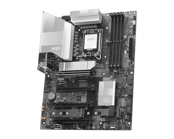 Материнcкая плата MSI PRO B860-P s1851 B860 4xDDR5 M.2 HDMI DP ATX 911-7E41-002 | Зображення 2