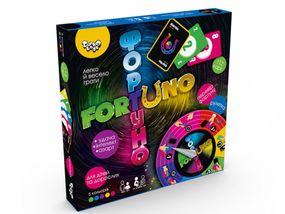Детская развивающая настольная игра "ФортУно" большая UF-02-01U на укр. языке